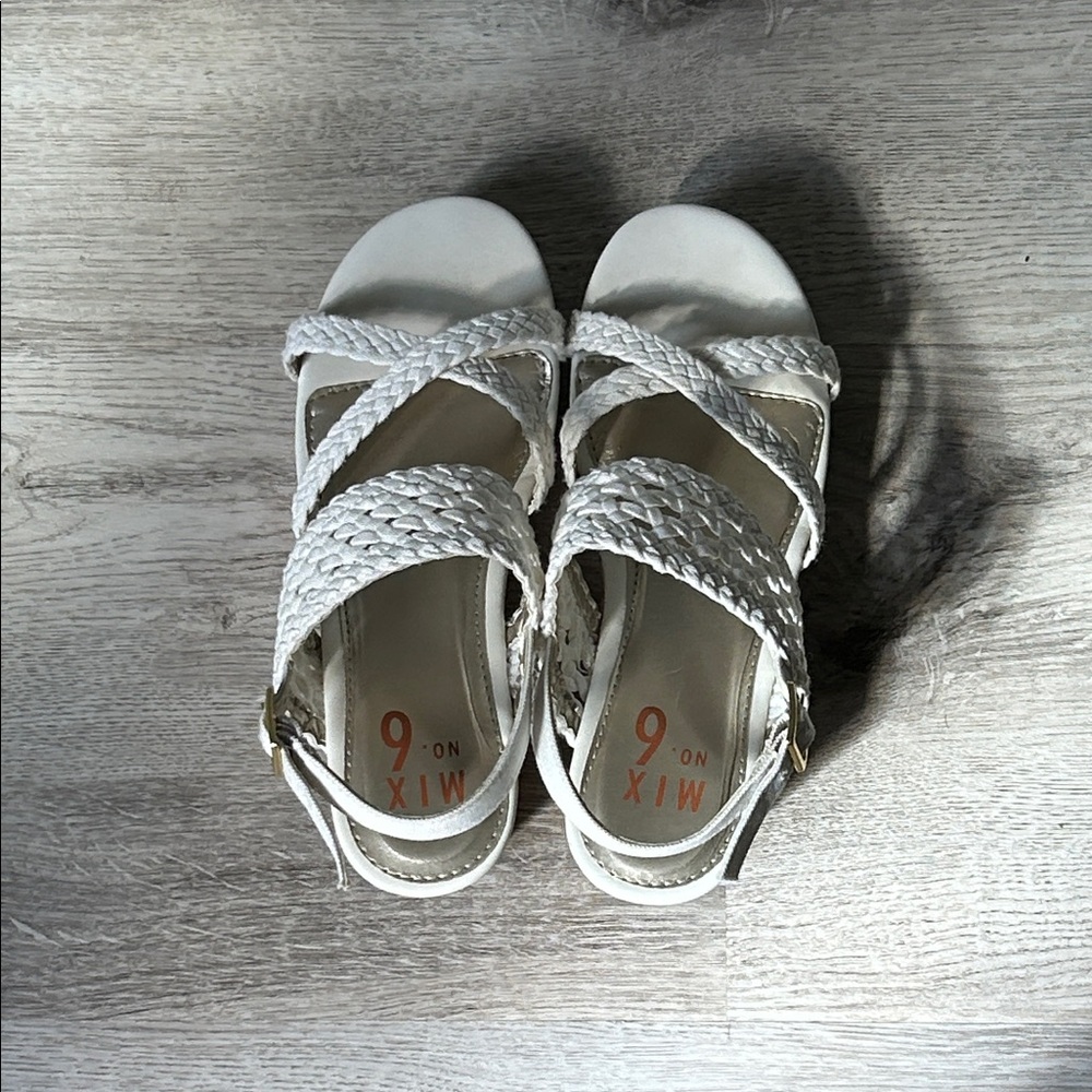 Brand: Mix No. 6 Description: Claire Wedge Sandals